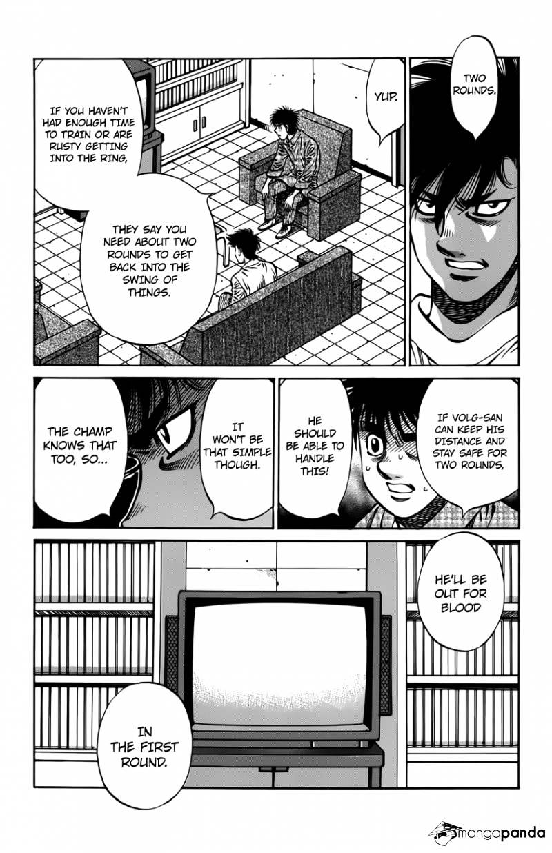 Hajime No Ippo - Chapter 985 : The White Fang Returns