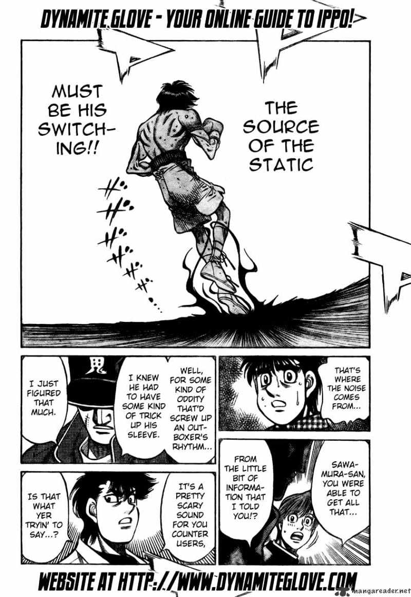 Hajime No Ippo - Chapter 830 : The Source Of The Static