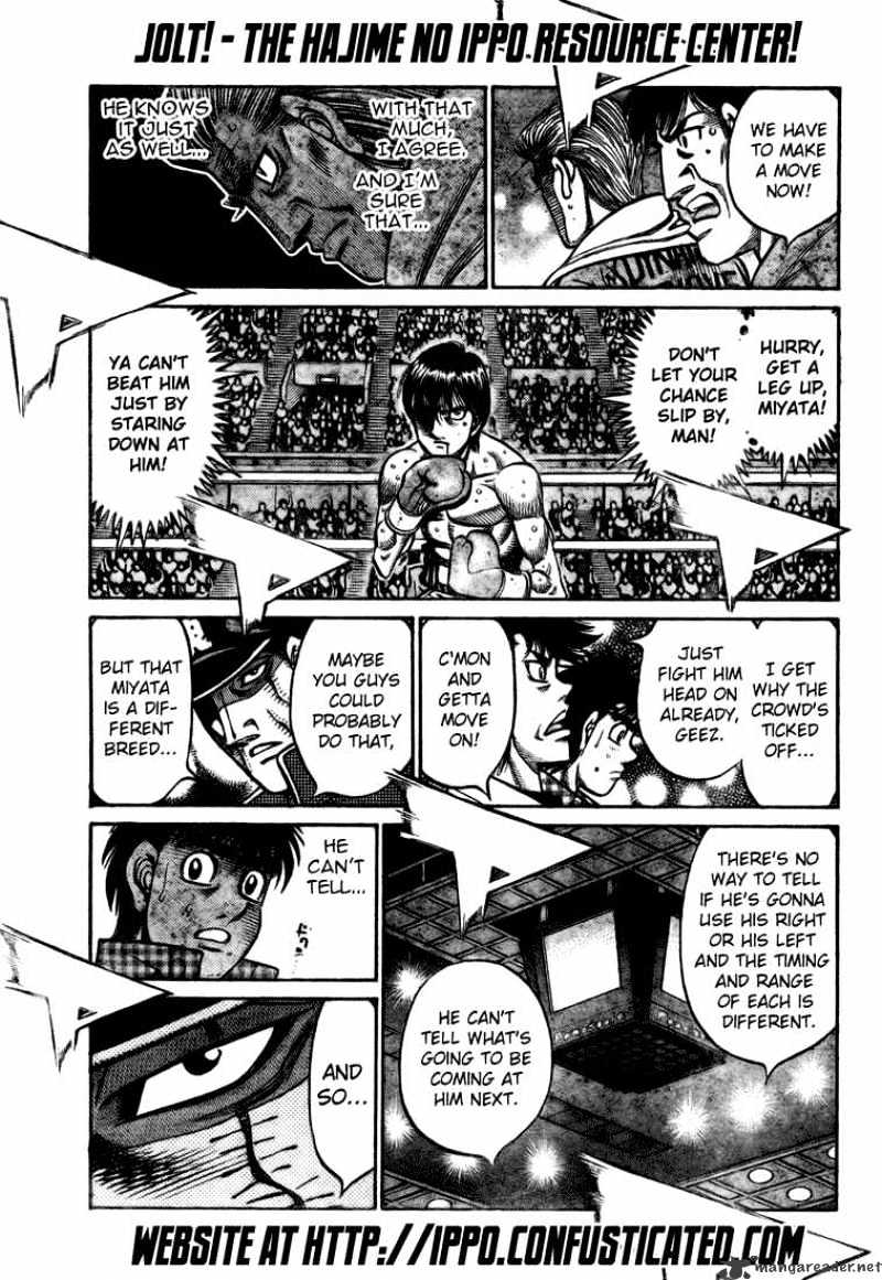 Hajime No Ippo - Chapter 830 : The Source Of The Static