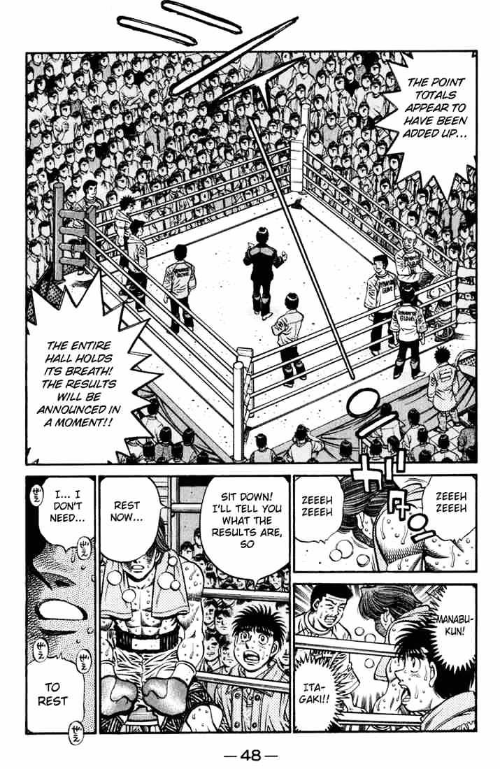 Hajime No Ippo - Chapter 619 : The End Of The Death Match