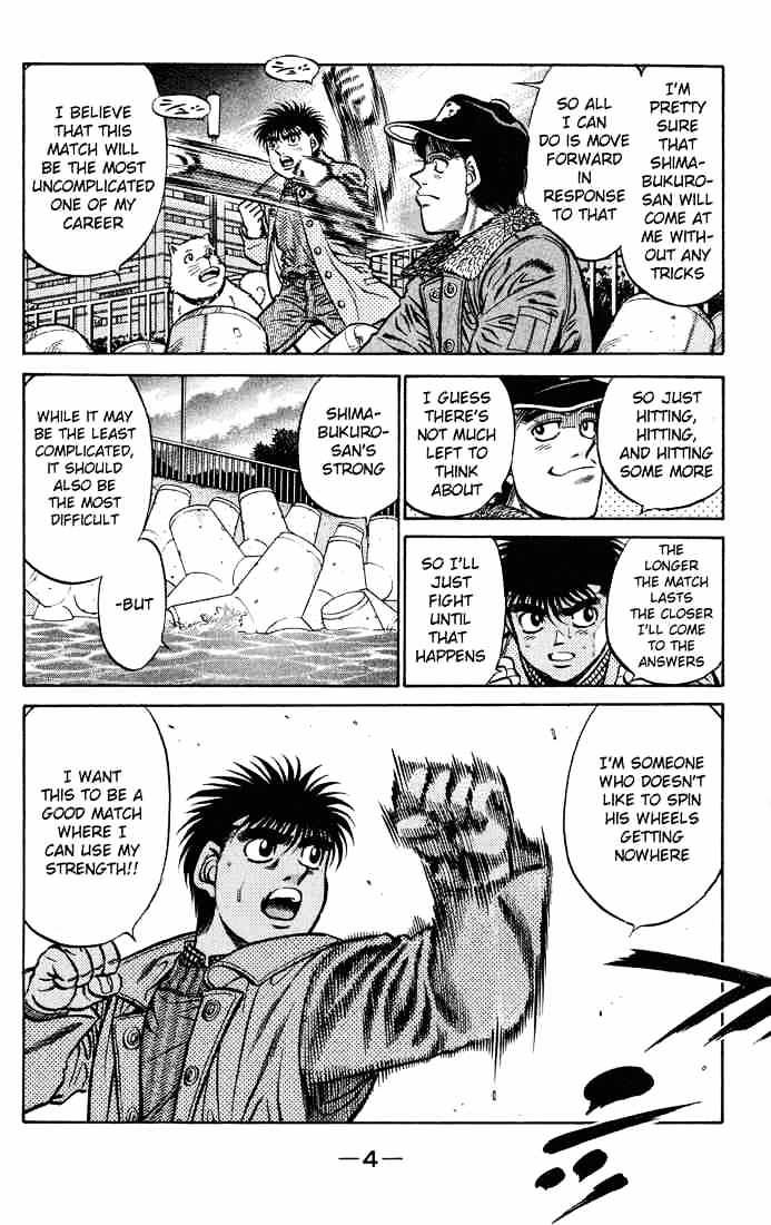 Hajime No Ippo - Chapter 425 : Expression Of A Challenger