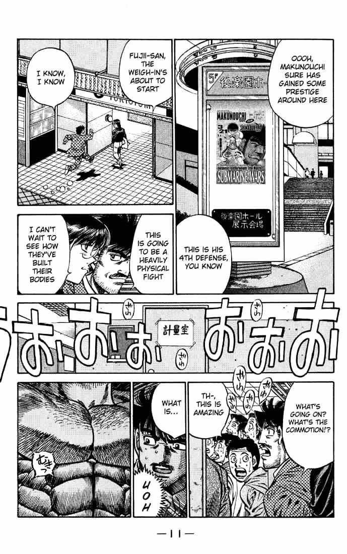 Hajime No Ippo - Chapter 425 : Expression Of A Challenger