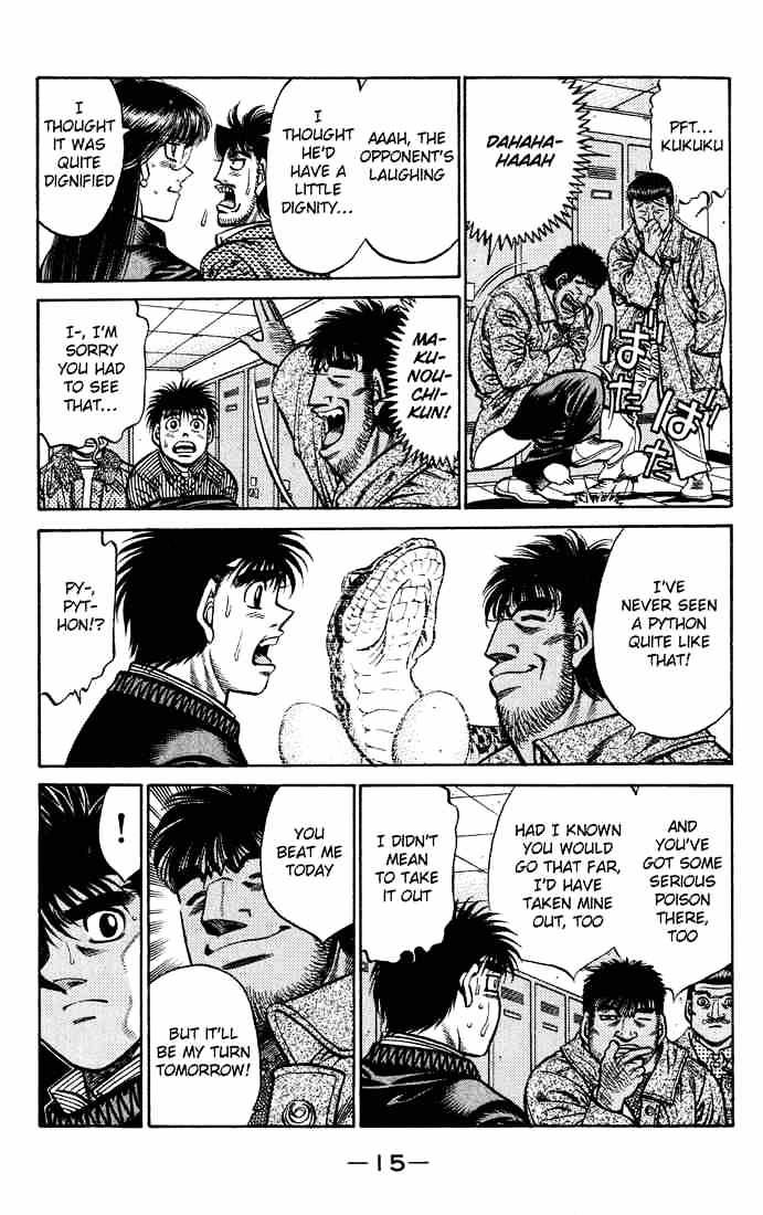 Hajime No Ippo - Chapter 425 : Expression Of A Challenger