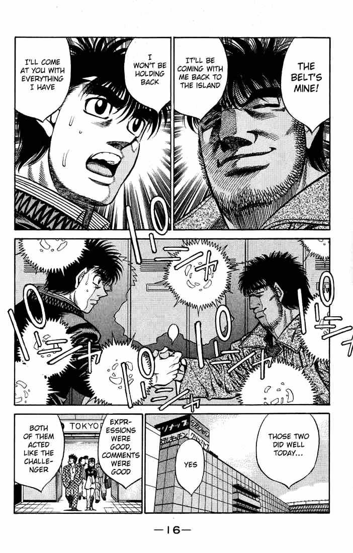 Hajime No Ippo - Chapter 425 : Expression Of A Challenger