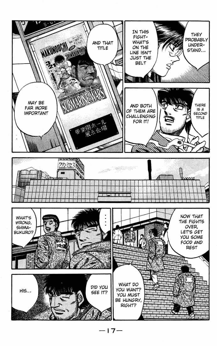 Hajime No Ippo - Chapter 425 : Expression Of A Challenger