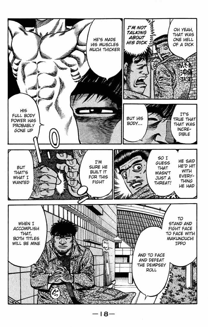 Hajime No Ippo - Chapter 425 : Expression Of A Challenger