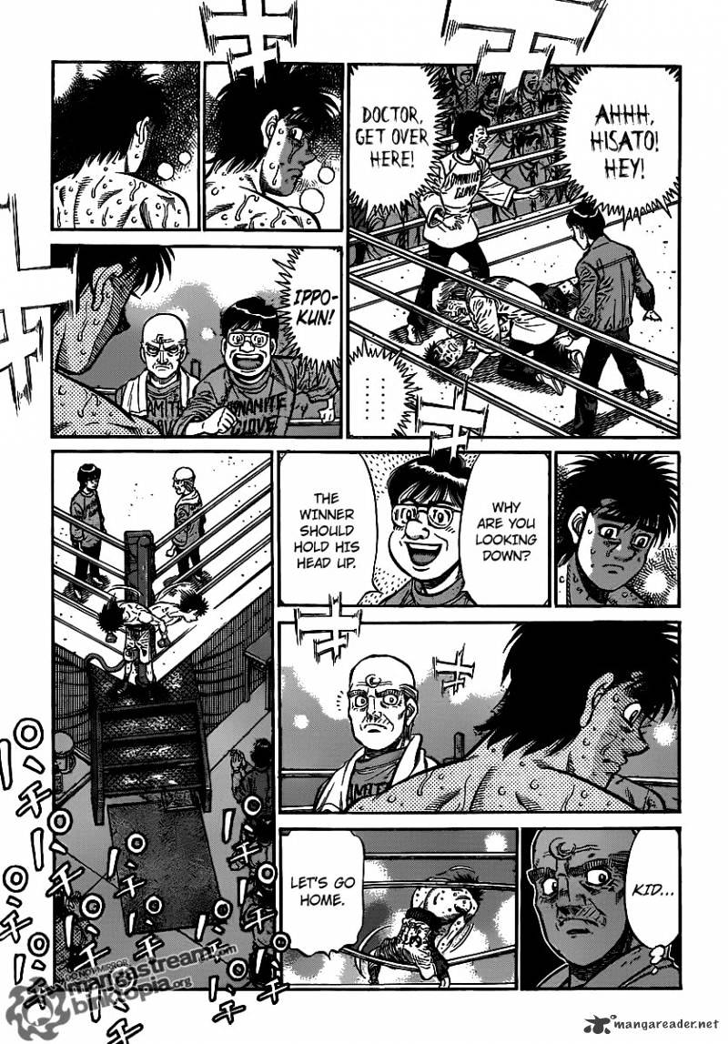 Hajime No Ippo - Chapter 939 : Surviving Multiple Hits