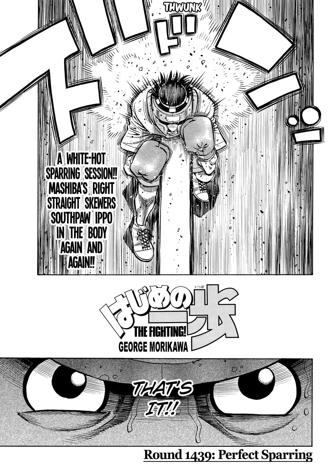 Hajime No Ippo - Chapter 1439: Perfect Sparring