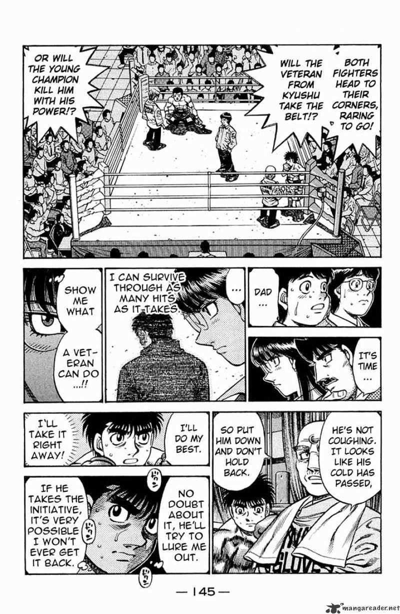 Hajime No Ippo - Chapter 636 : The Challenger S Greeting