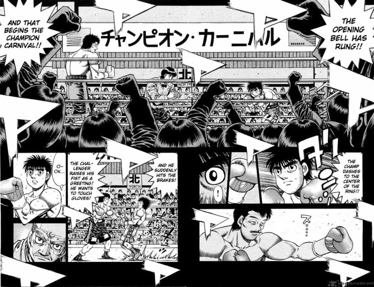 Hajime No Ippo - Chapter 636 : The Challenger S Greeting