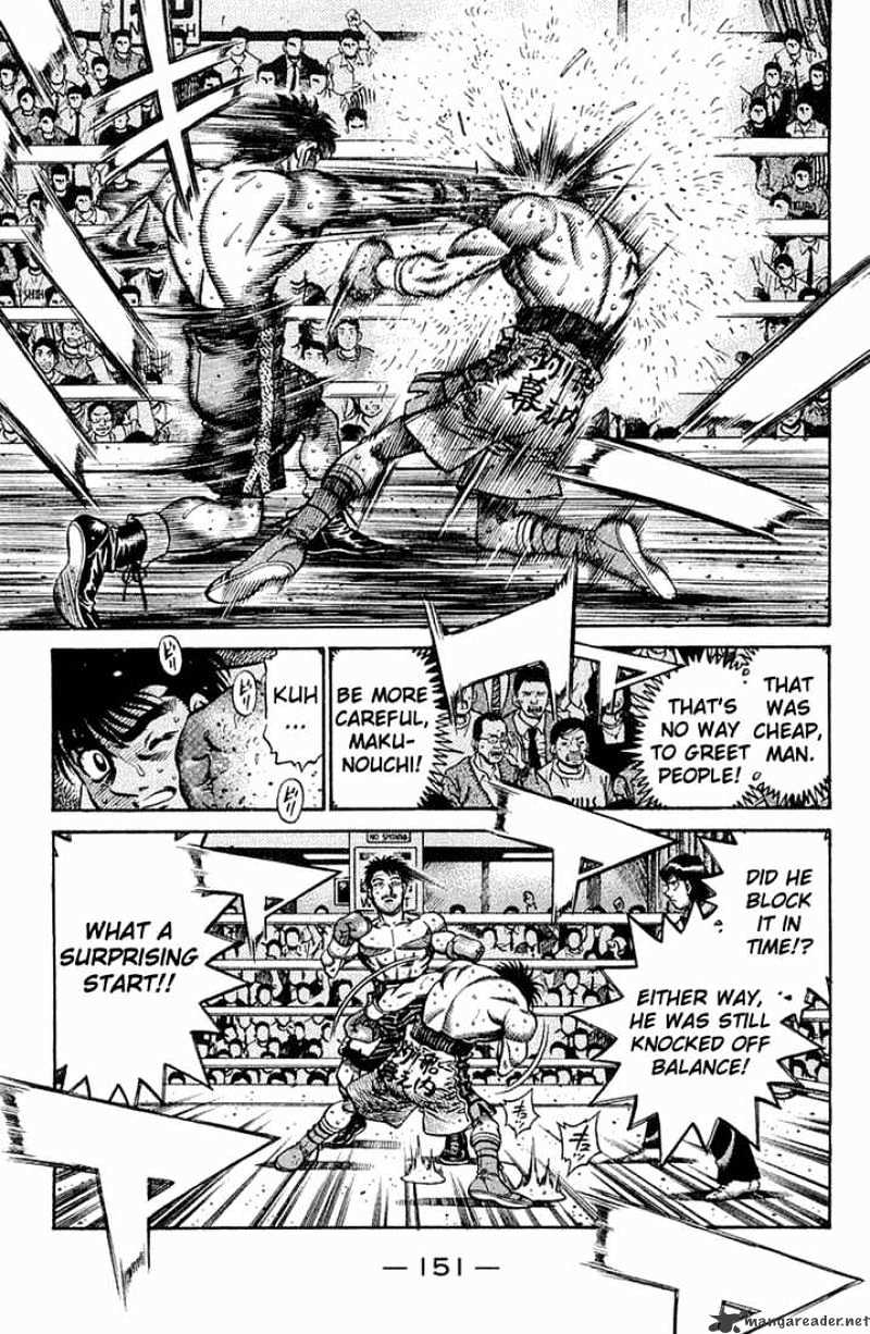 Hajime No Ippo - Chapter 636 : The Challenger S Greeting