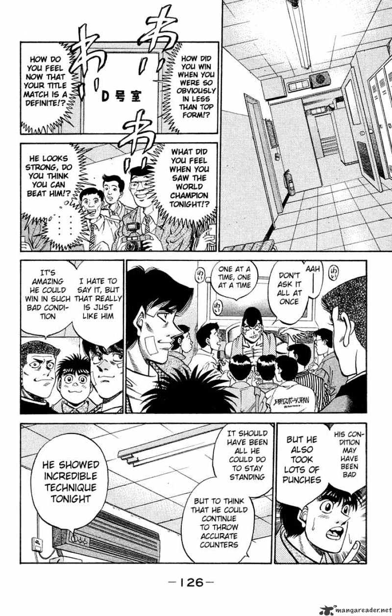 Hajime No Ippo - Chapter 368 : Fury