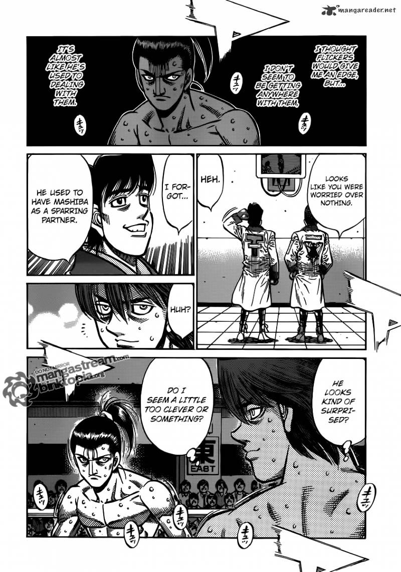 Hajime No Ippo - Chapter 956 : A Barrage Of High Speed Flickers