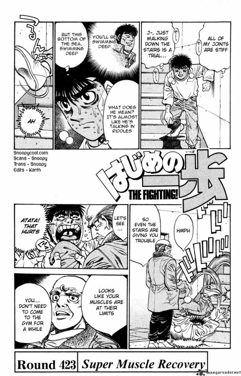 Hajime No Ippo - Chapter 423