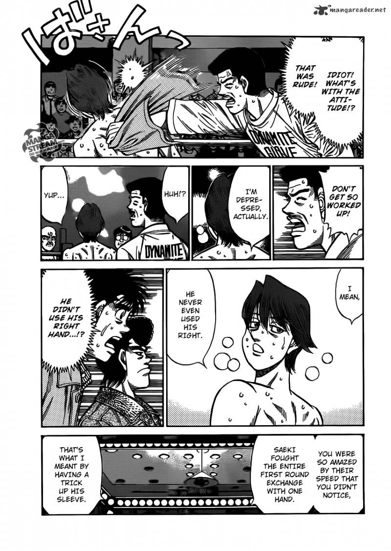 Hajime No Ippo - Chapter 959 : A Reason To Sulk