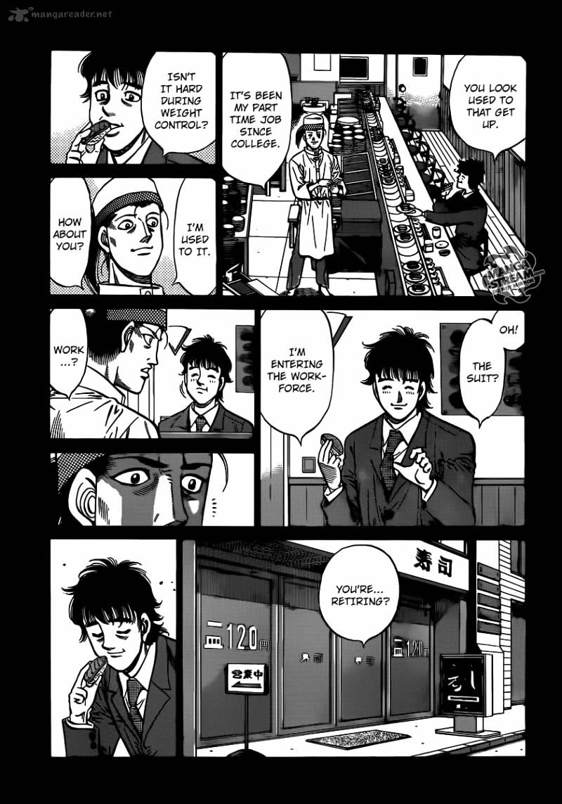 Hajime No Ippo - Chapter 959 : A Reason To Sulk