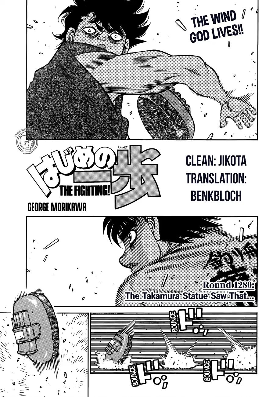 Hajime No Ippo - Chapter 1280: The Takamura Statue Saw That...