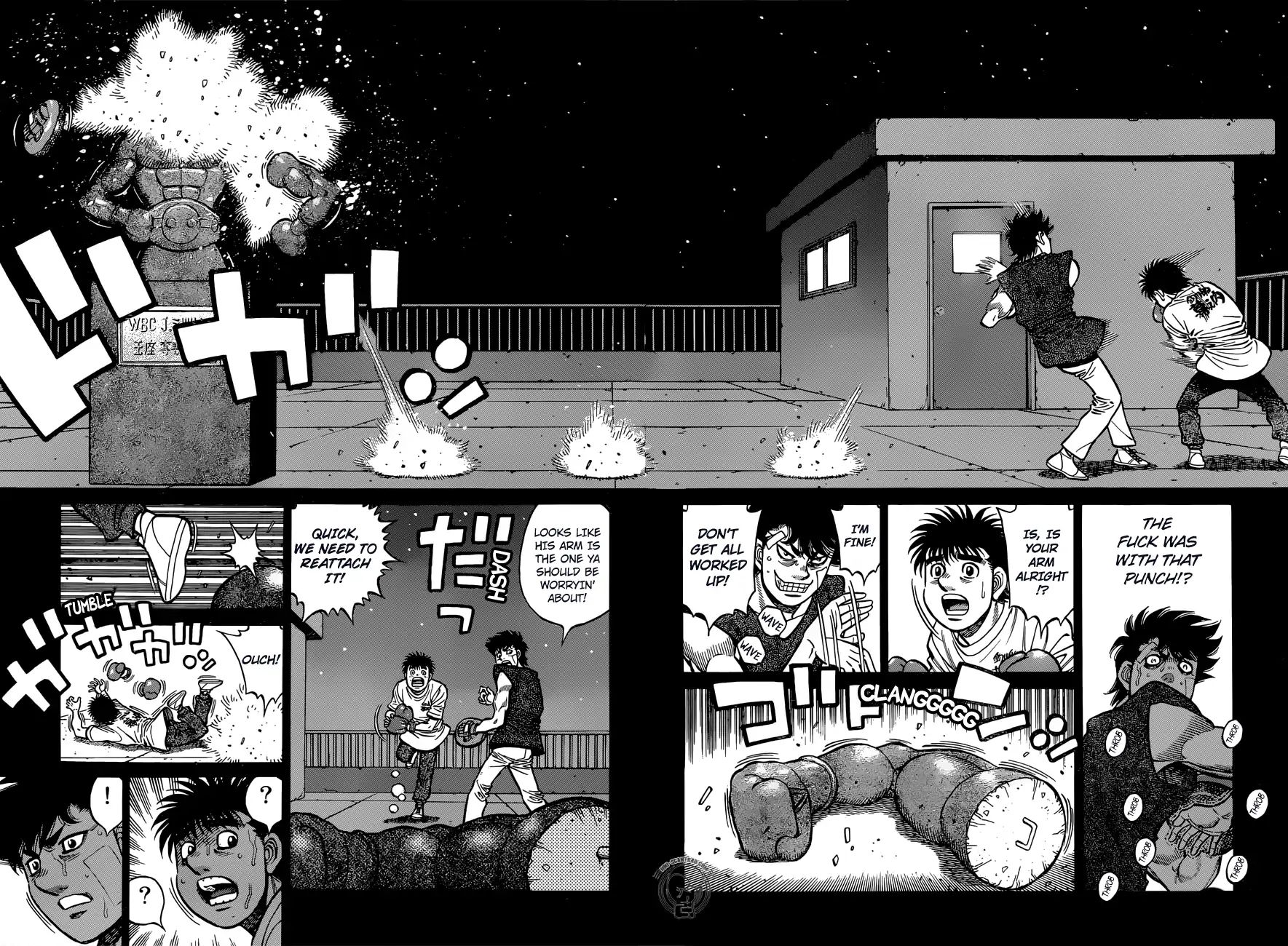 Hajime No Ippo - Chapter 1280: The Takamura Statue Saw That...