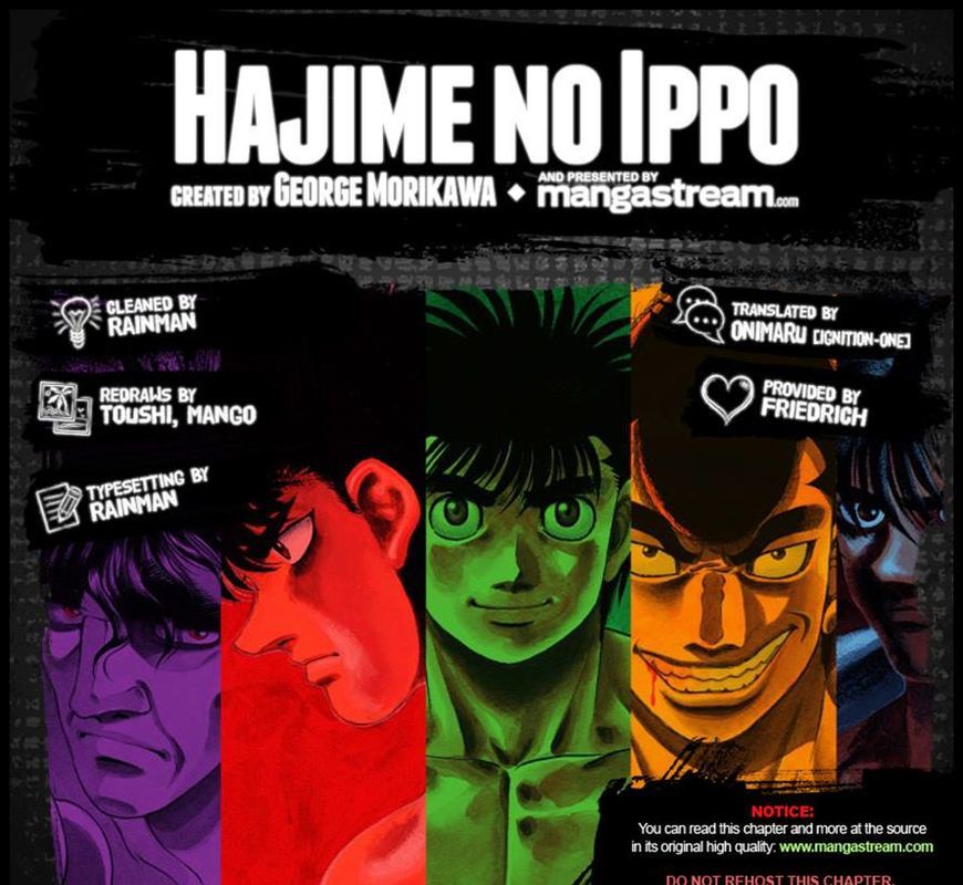 Hajime No Ippo - Chapter 1188