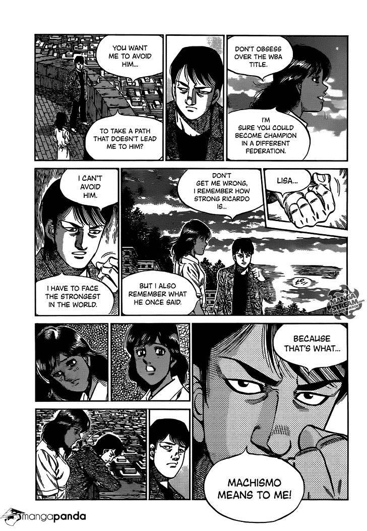 Hajime No Ippo - Chapter 1016 : Machismo Vs. Earnestness