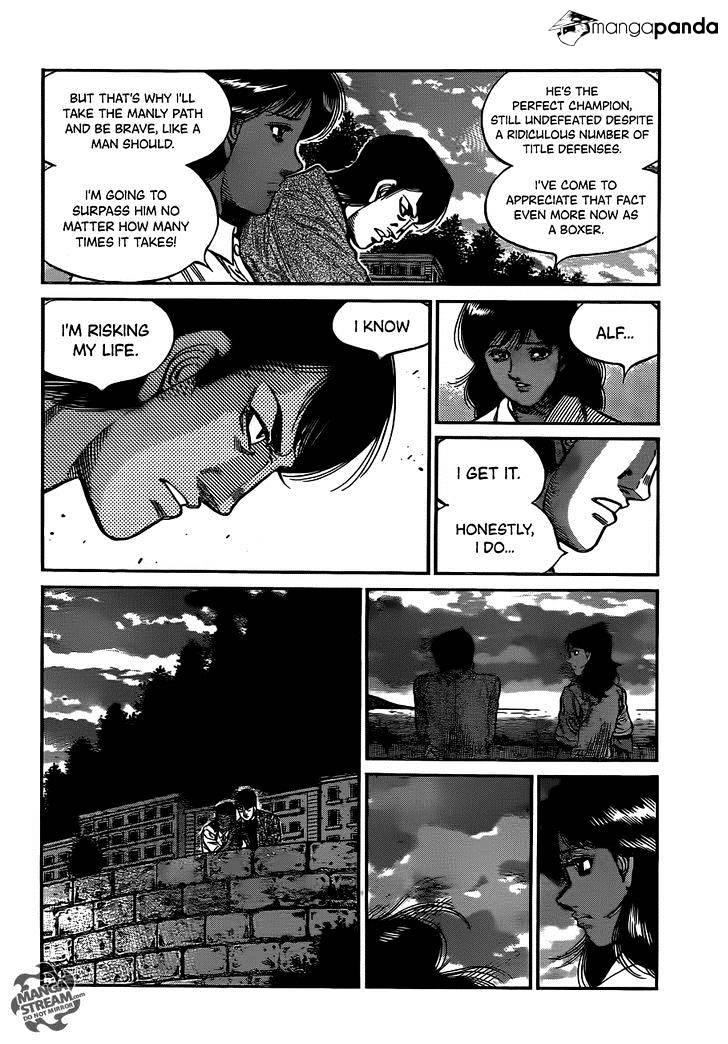 Hajime No Ippo - Chapter 1016 : Machismo Vs. Earnestness