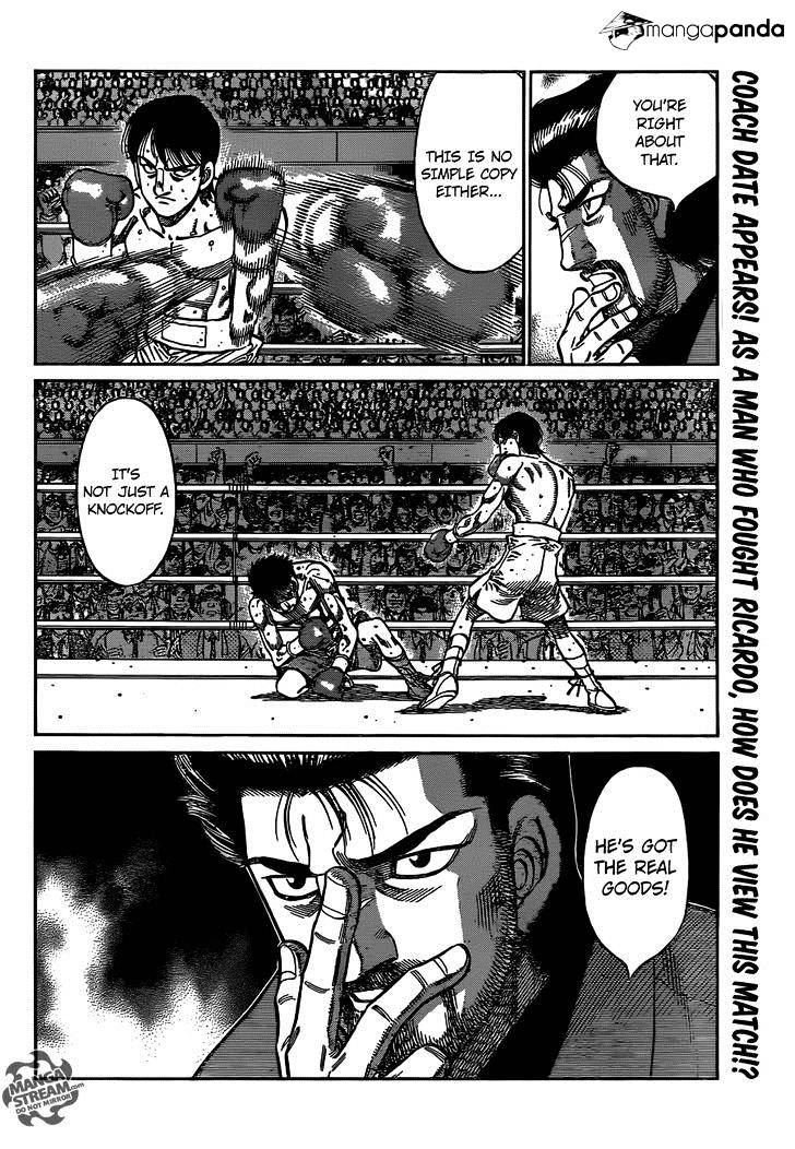 Hajime No Ippo - Chapter 1016 : Machismo Vs. Earnestness