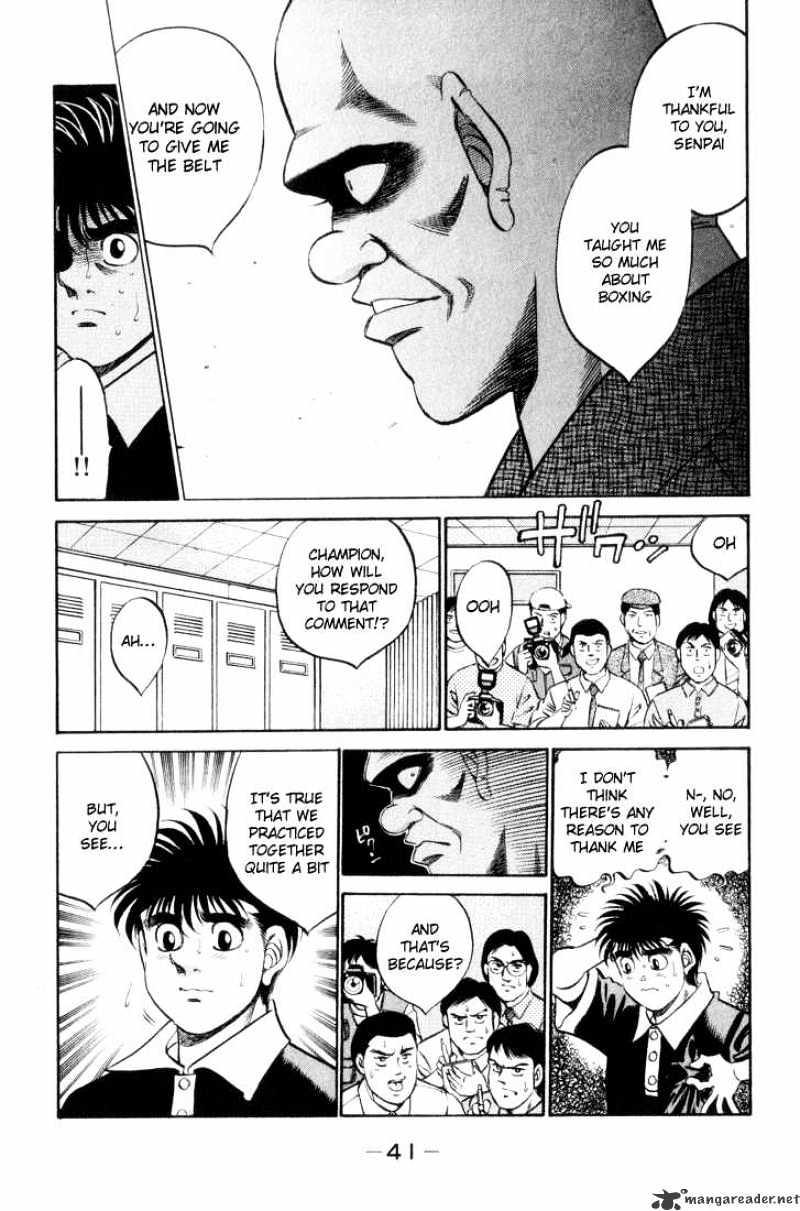 Hajime No Ippo - Chapter 345 : Desicive Meeting