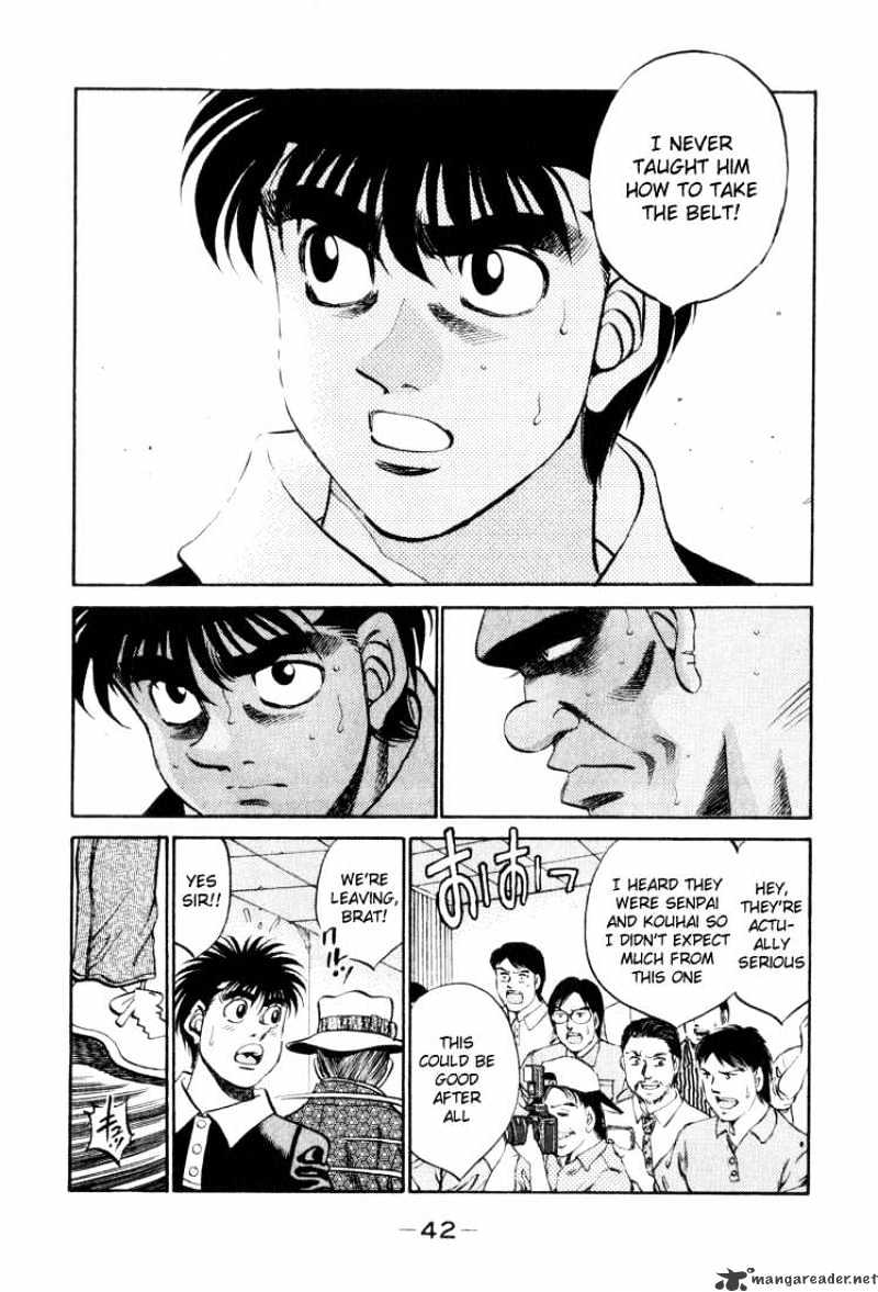 Hajime No Ippo - Chapter 345 : Desicive Meeting