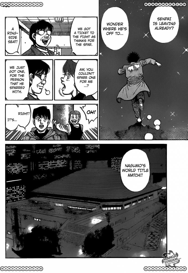 Hajime No Ippo - Chapter 1167