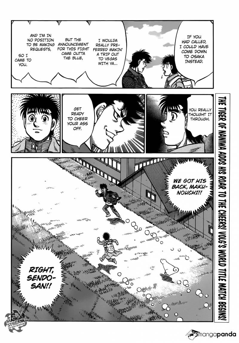 Hajime No Ippo - Chapter 982 : A Step Towards The World