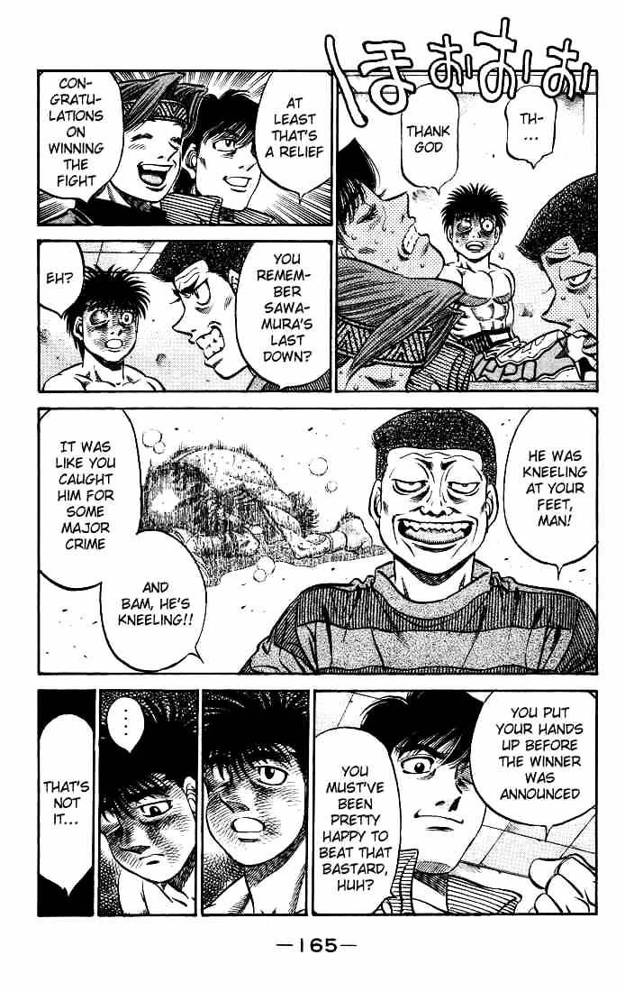 Hajime No Ippo - Chapter 502 : A Blade To Live