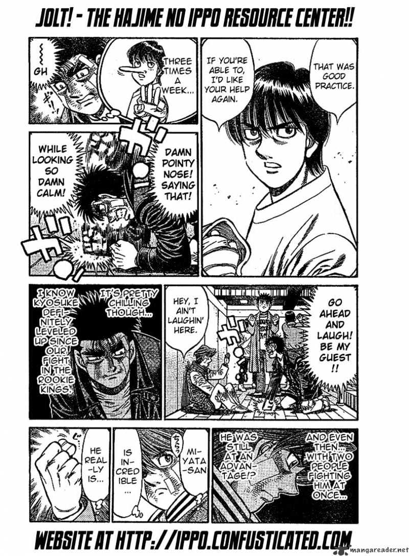 Hajime No Ippo - Chapter 801 : Right And Left