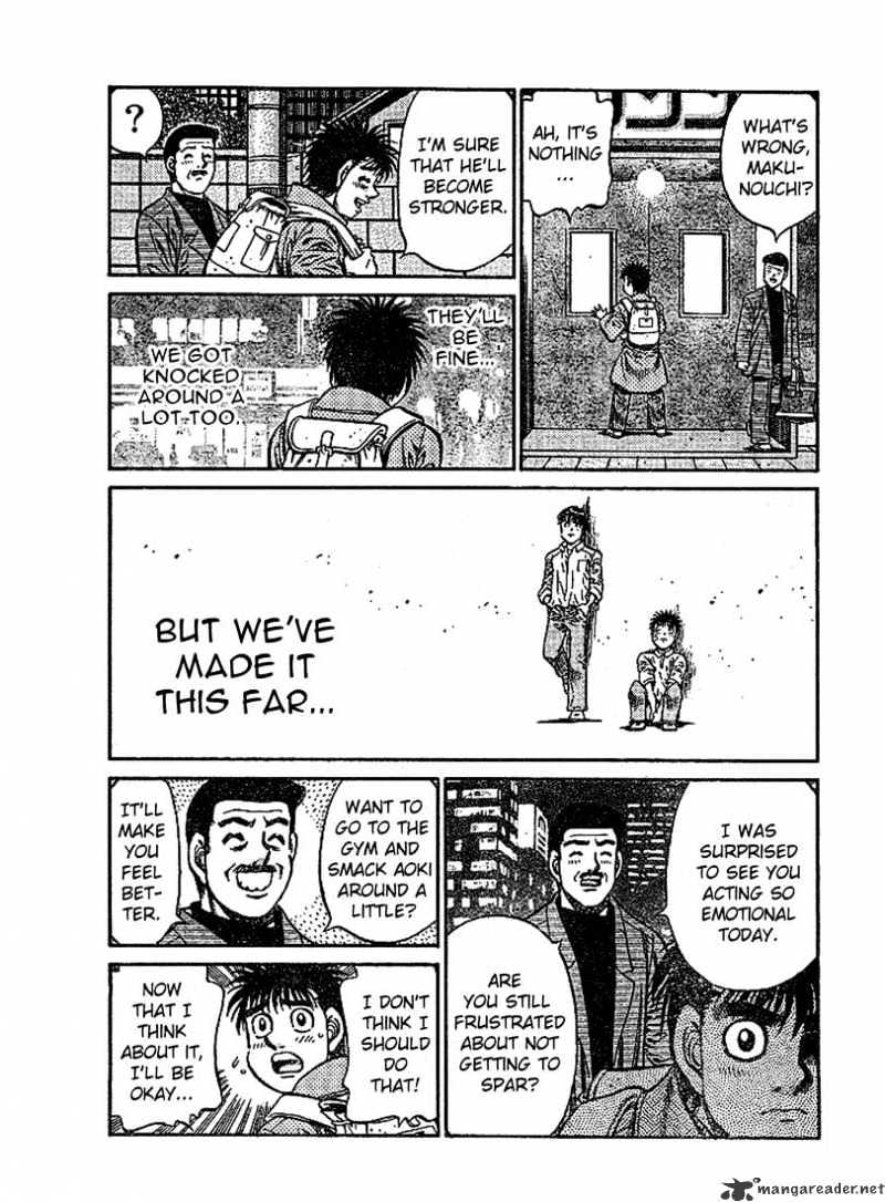 Hajime No Ippo - Chapter 801 : Right And Left