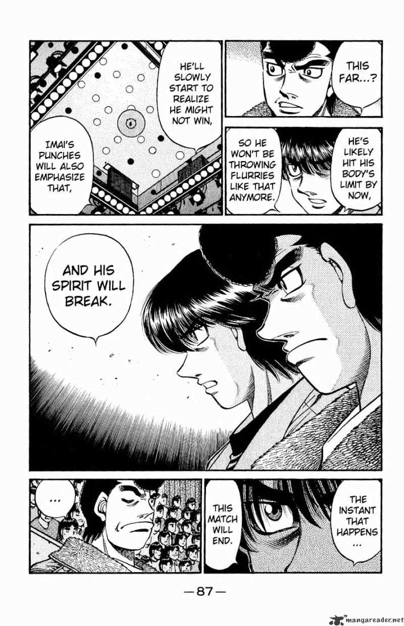 Hajime No Ippo - Chapter 611 : The Trainer S Words