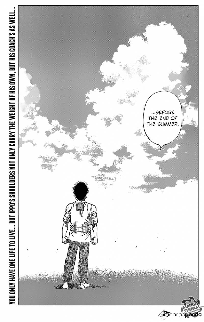 Hajime No Ippo - Chapter 1156 : Over The Course Of A Lifetime