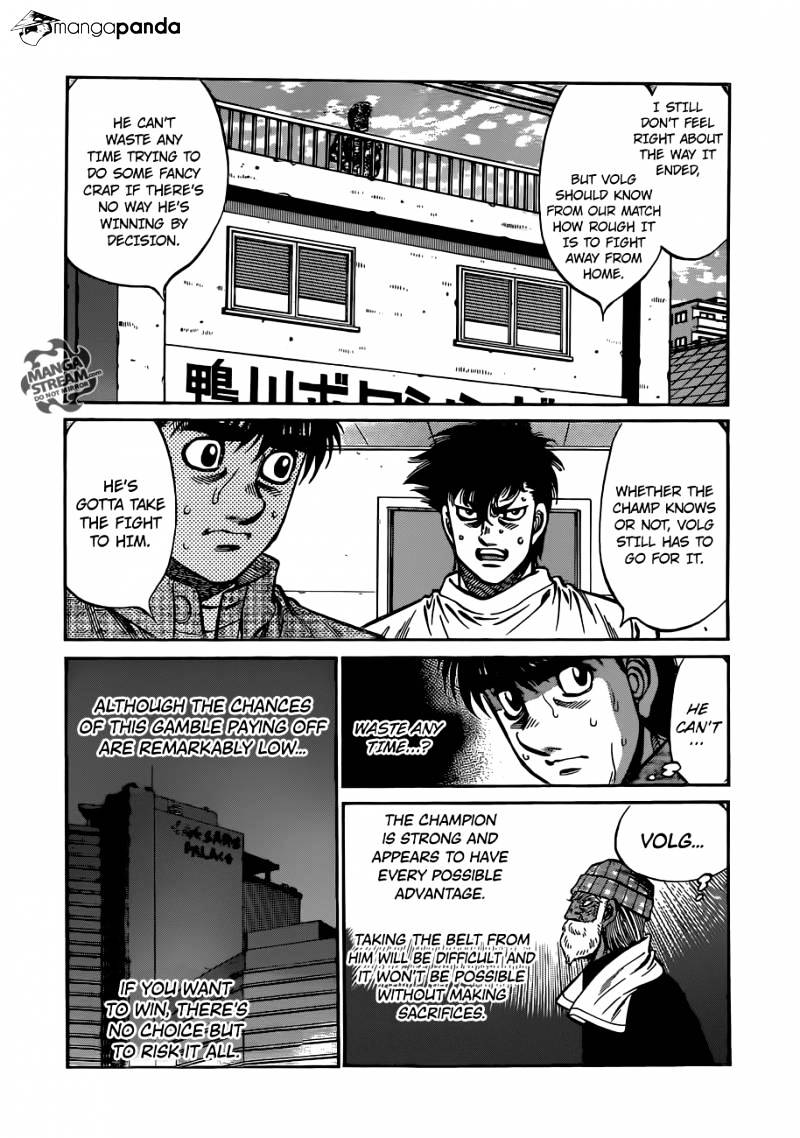 Hajime No Ippo - Chapter 999 : The Only Chance