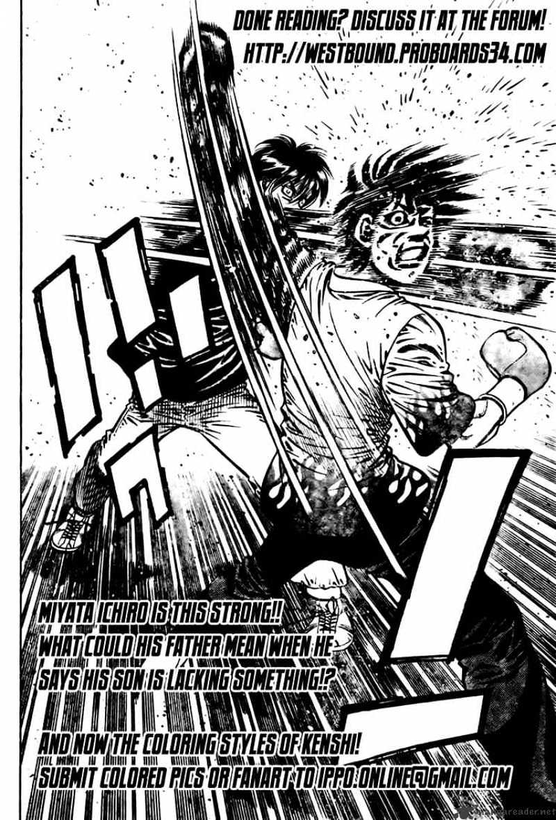 Hajime No Ippo - Chapter 809 : Two Strong Willed Men