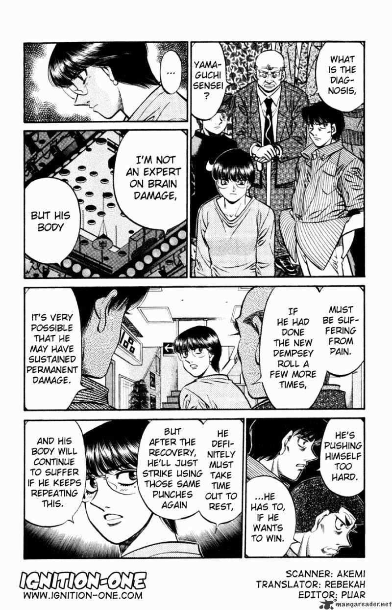 Hajime No Ippo - Chapter 503 : Cap Of Memories