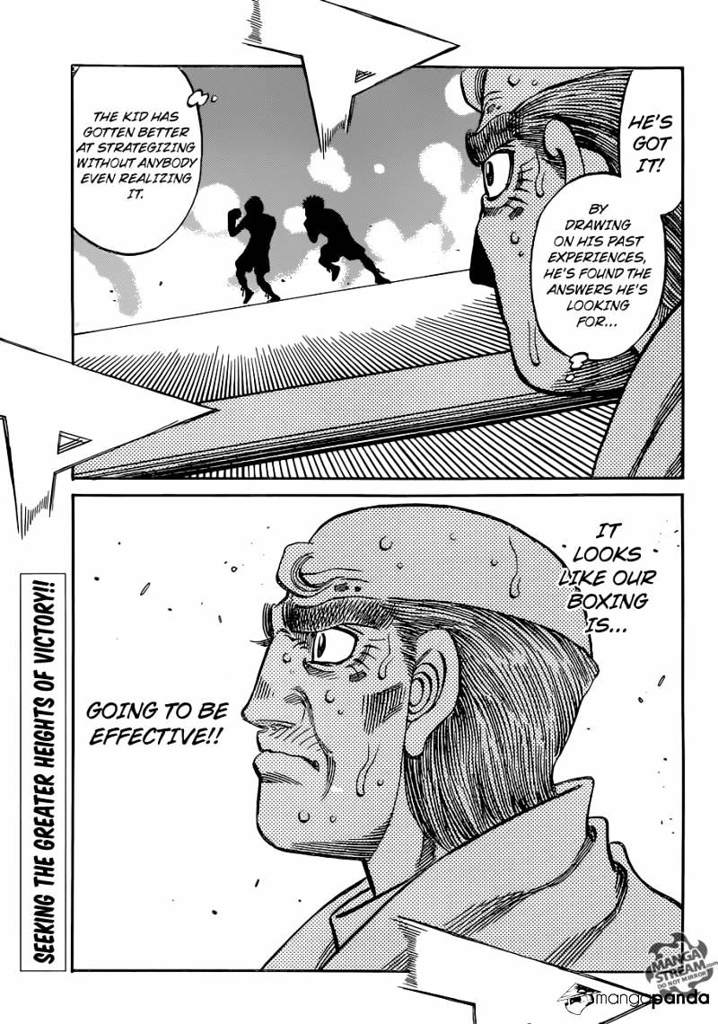 Hajime No Ippo - Chapter 1046 : Stepping Towards Glory