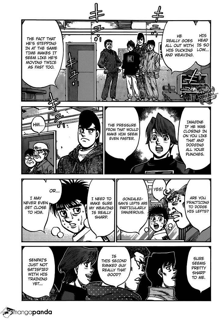 Hajime No Ippo - Chapter 1015 : Incarnation Of Machismo