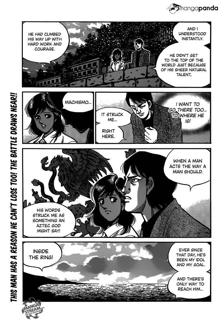 Hajime No Ippo - Chapter 1015 : Incarnation Of Machismo