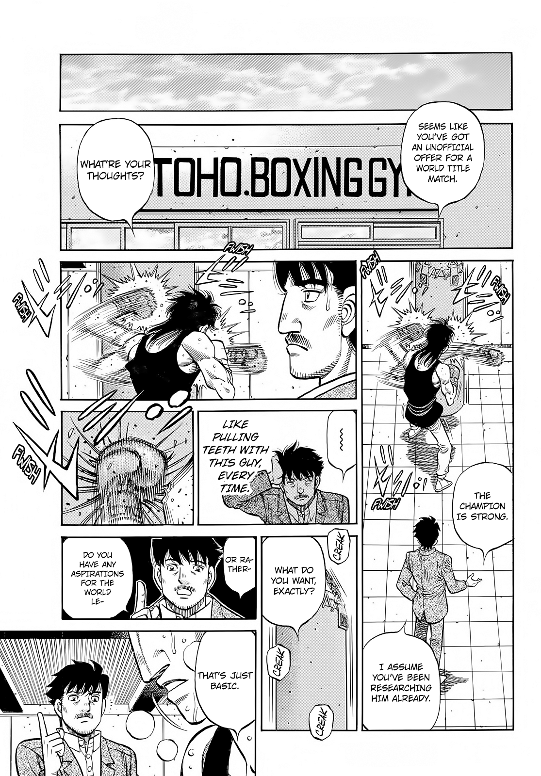 Hajime No Ippo - Chapter 1416: The Ever-Changing Landscape