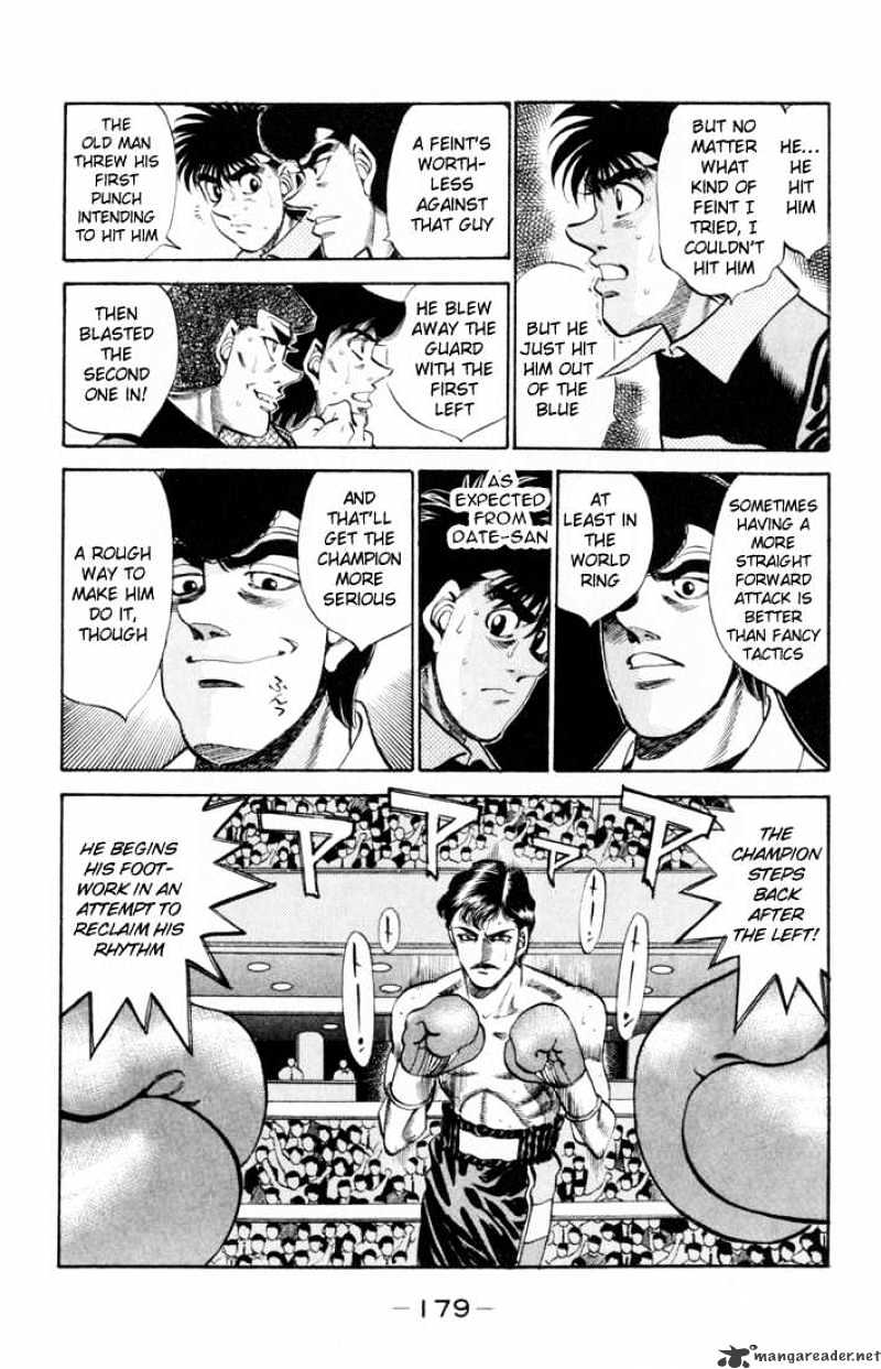 Hajime No Ippo - Chapter 334 : Style Of The Golden Years