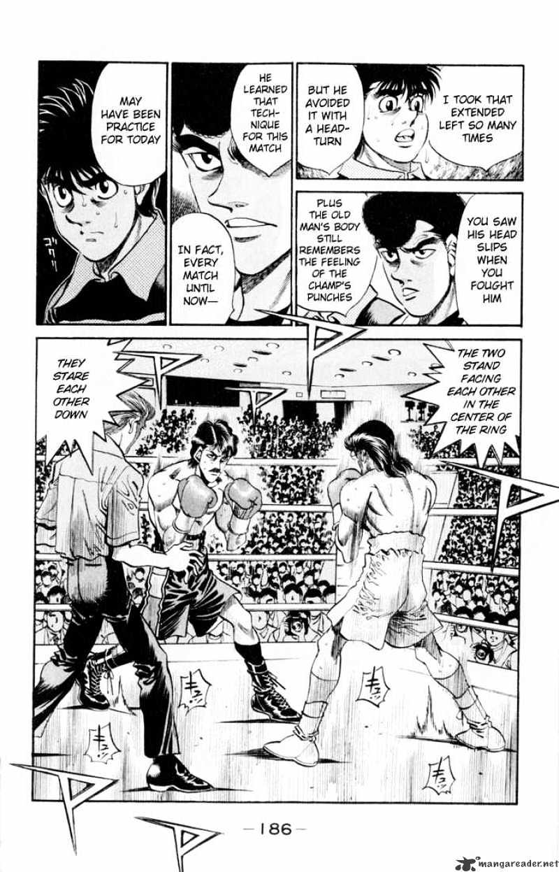 Hajime No Ippo - Chapter 334 : Style Of The Golden Years