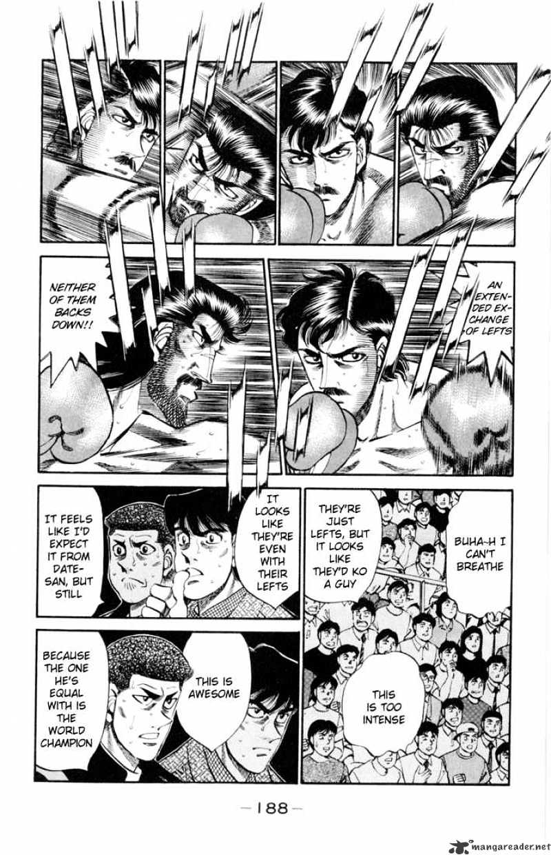 Hajime No Ippo - Chapter 334 : Style Of The Golden Years