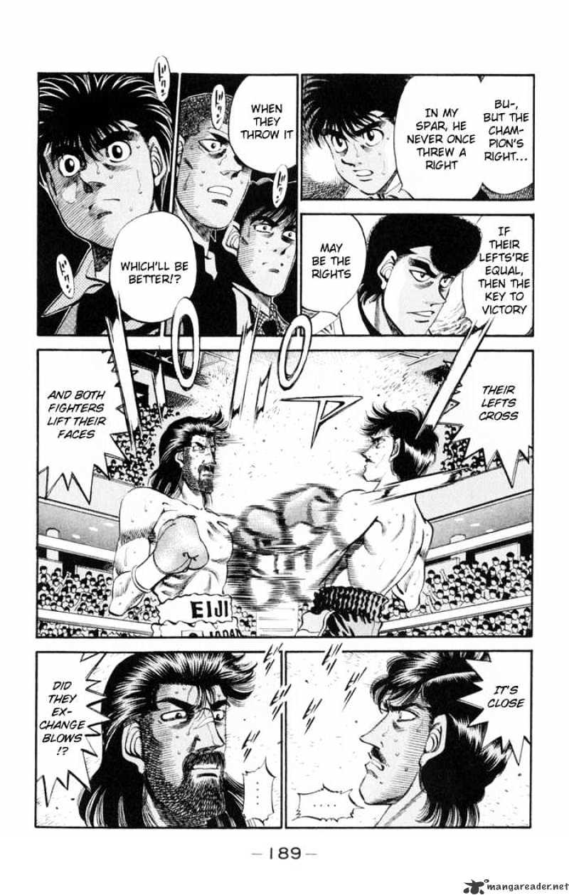 Hajime No Ippo - Chapter 334 : Style Of The Golden Years