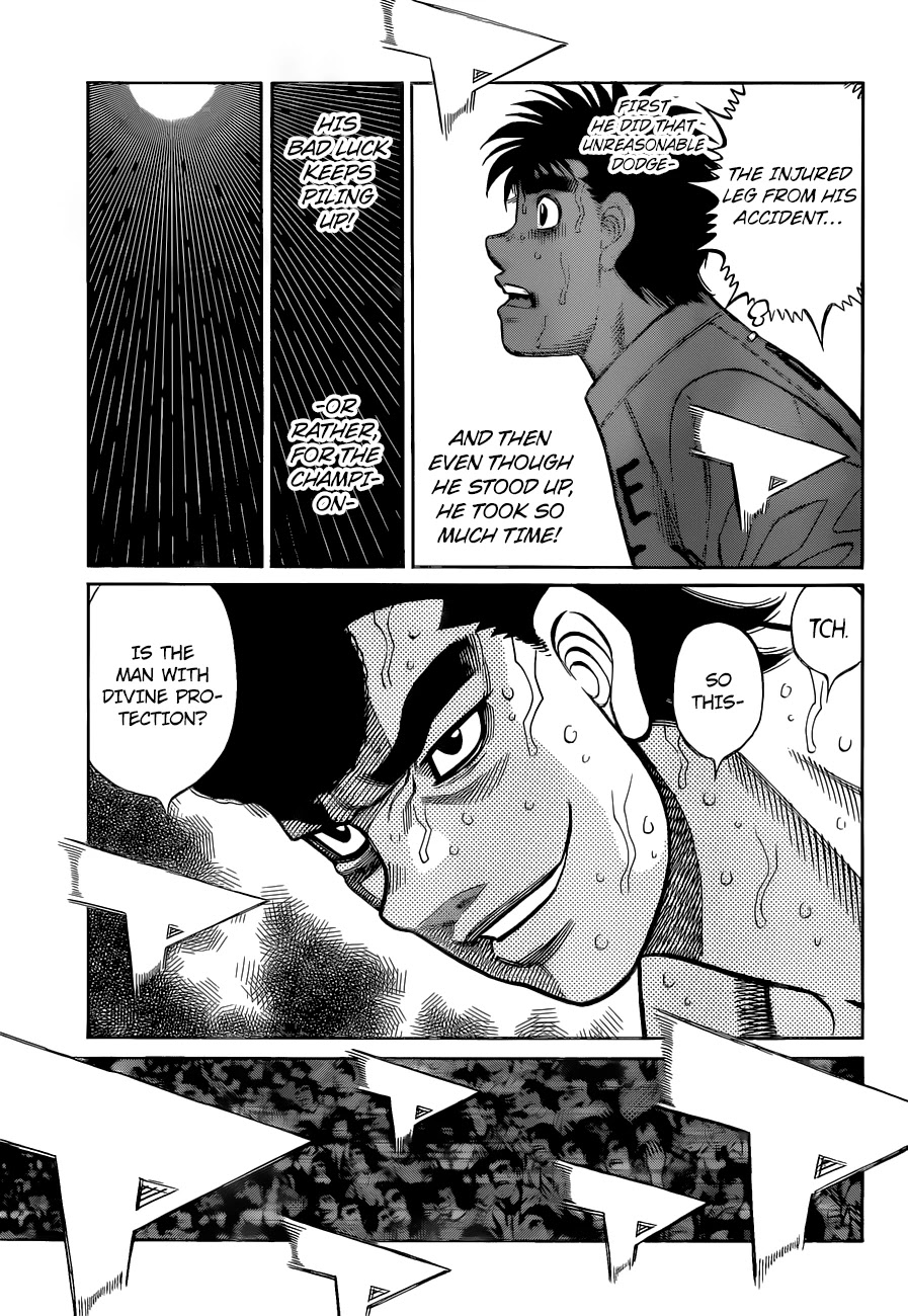 Hajime No Ippo - Chapter 1343: Round 1343: God's Divine Protection