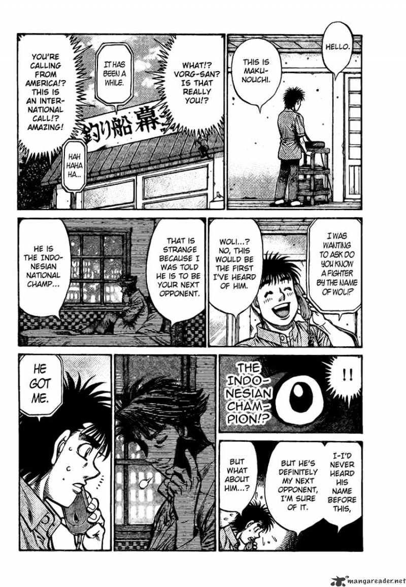 Hajime No Ippo - Chapter 862 : Shocking Phone Call