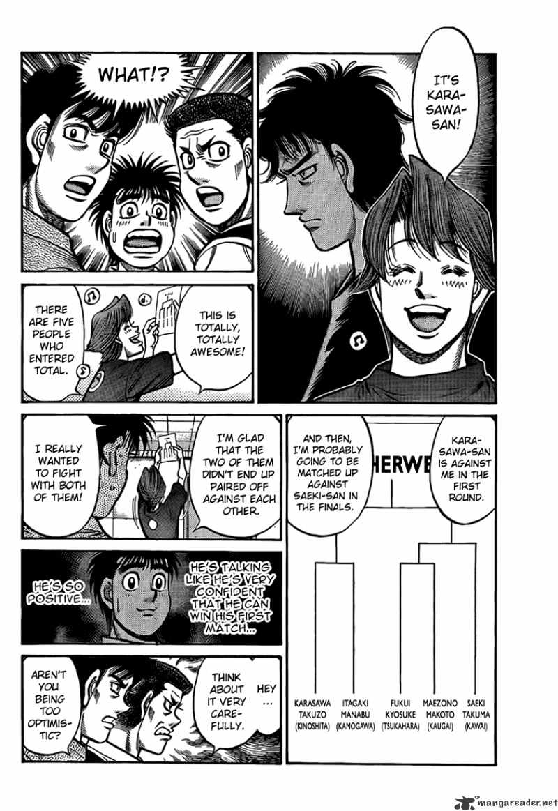 Hajime No Ippo - Chapter 859 : Excitement And Aphorisms