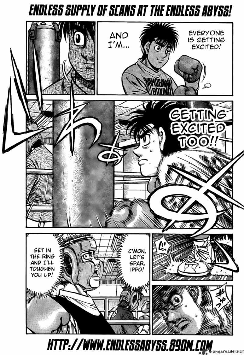 Hajime No Ippo - Chapter 859 : Excitement And Aphorisms